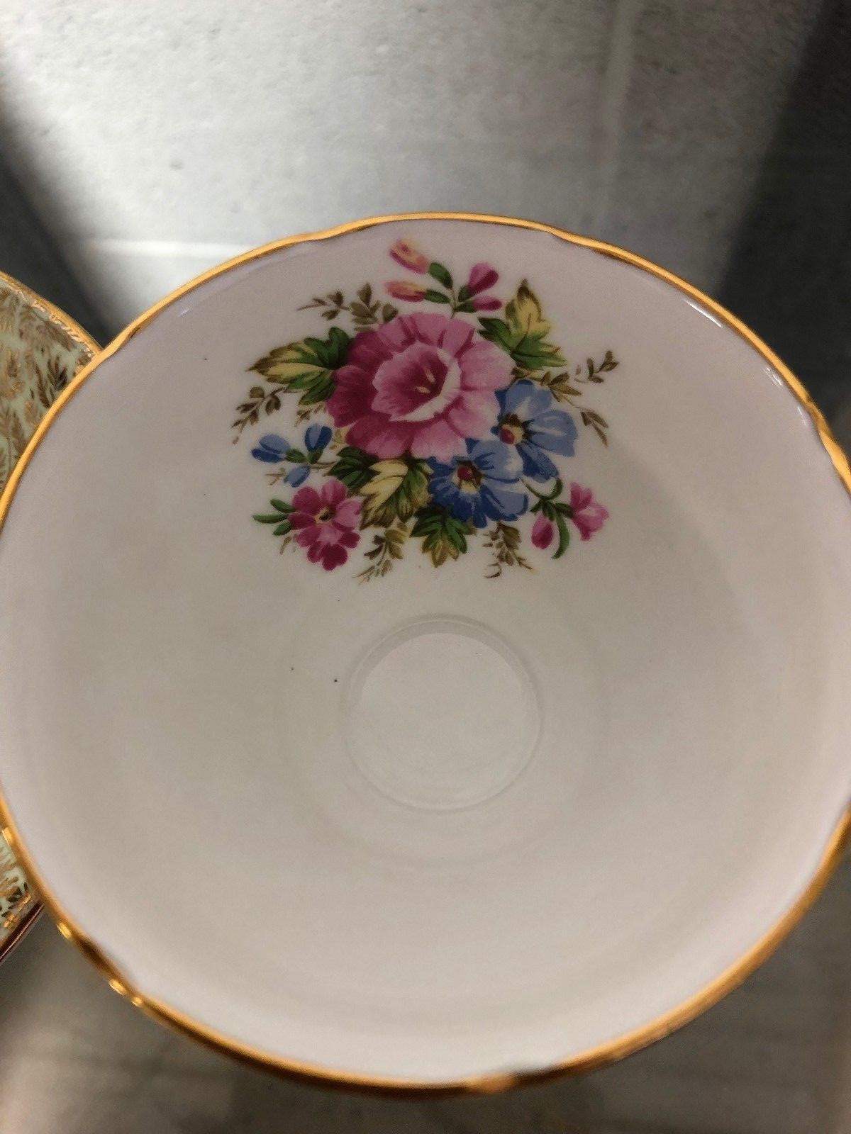 Royal Stafford Bone China Tea Cup & Saucer Made in England