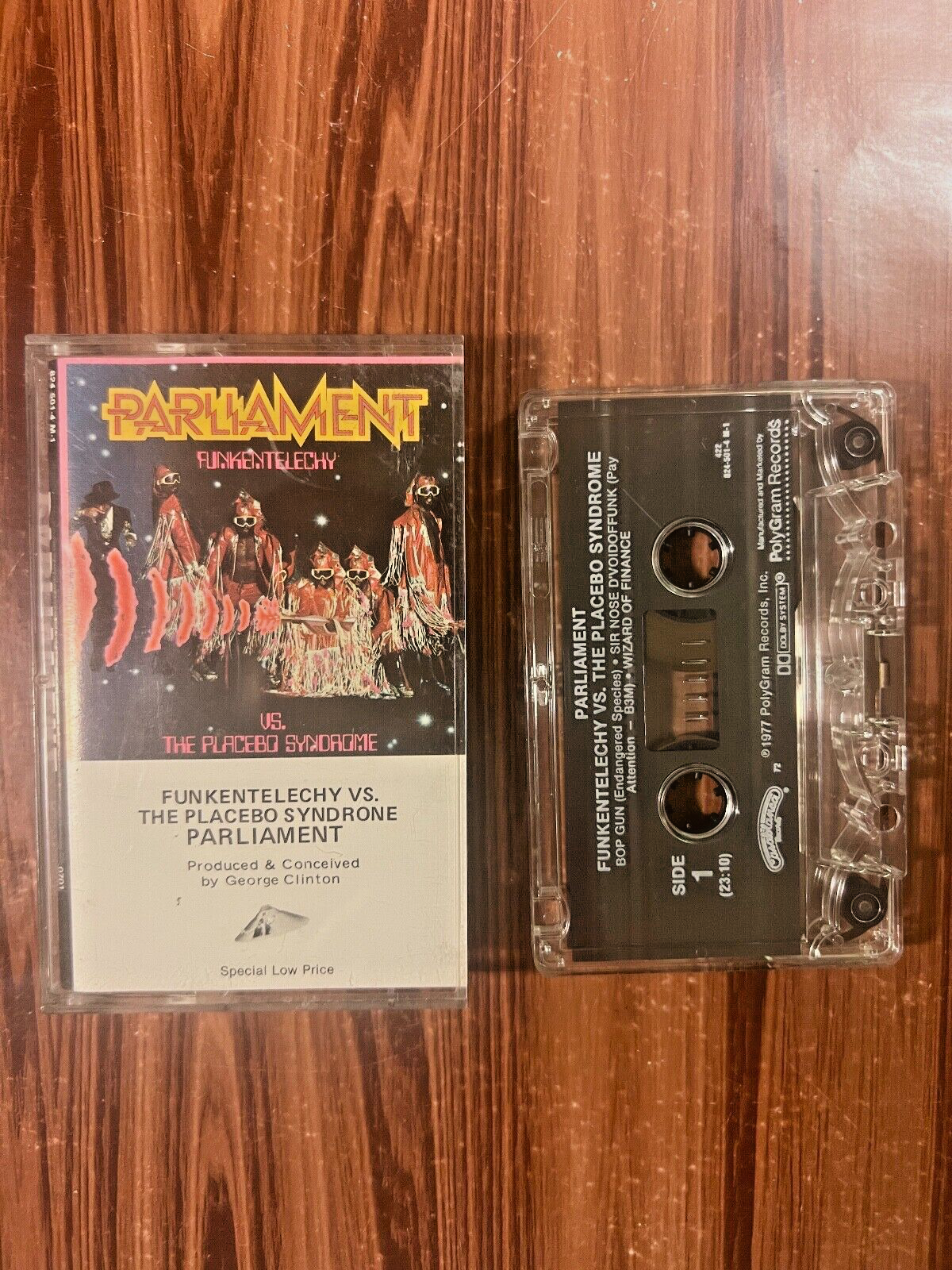 Parliament Funkentelechy Vs. The Placebo Syndrome Cassette