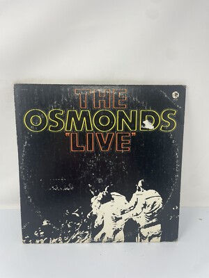 The Osmonds:  Live  (vinyl, 1972) 12  Double LP