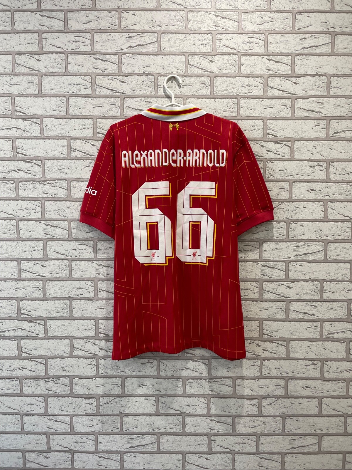 Trent Alexander Arnold #66 Liverpool 2024 2025 Home Soccer