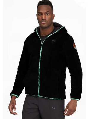

Мужская черная флисовая куртка PUMA, Черный, 59811701