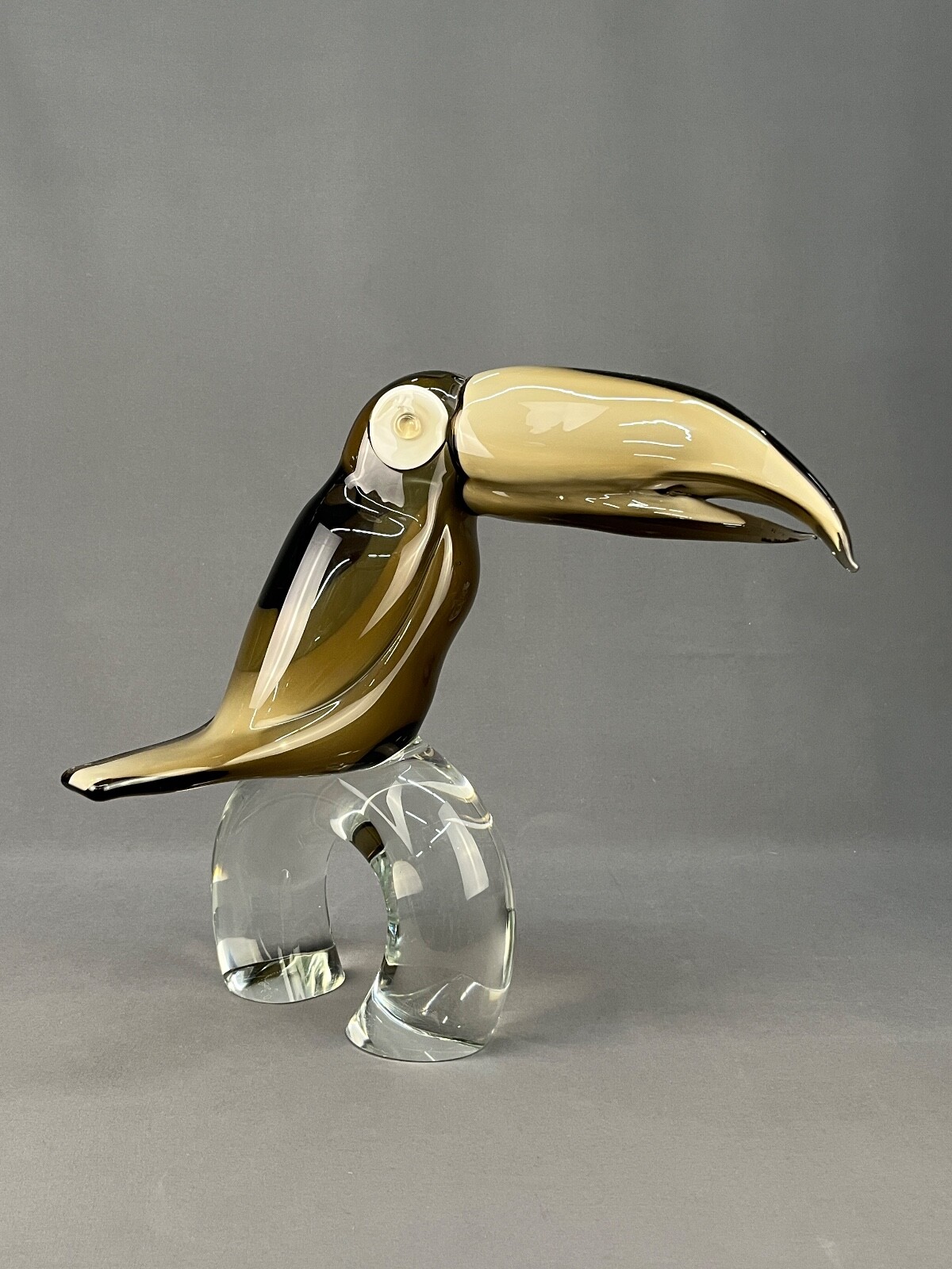 ZANETTI  MURANO  鳥　鴨　ダック　置物　イタリア　ガラス工芸 ZANETTI MURANO ムラーノガラス 鳥 鴨 ダック 置物 イタリア製