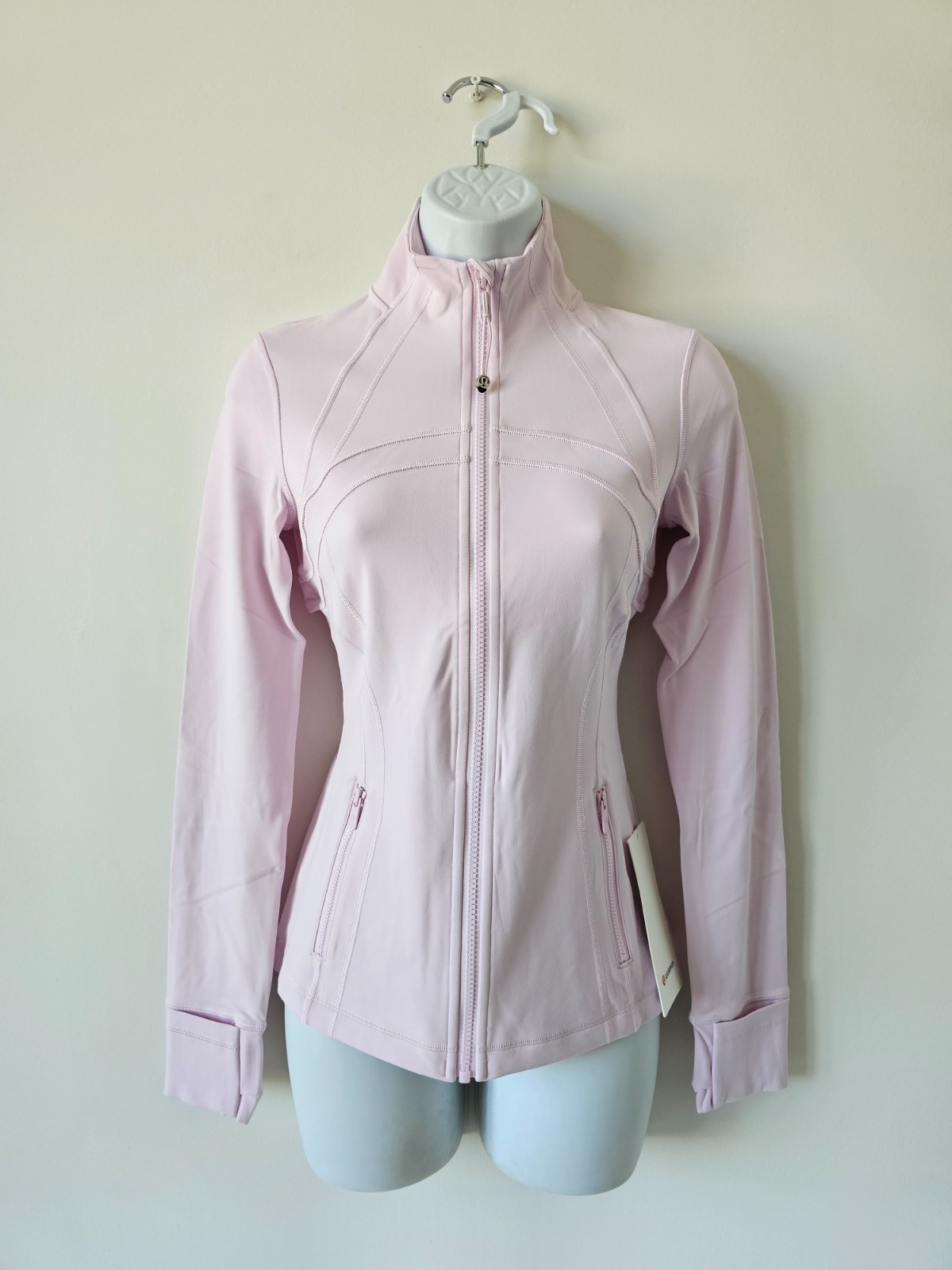 Define ジャケット *Nulu pink organza Lululemon Define Jacket *Nulu - Pink Organza - lulu fanatics