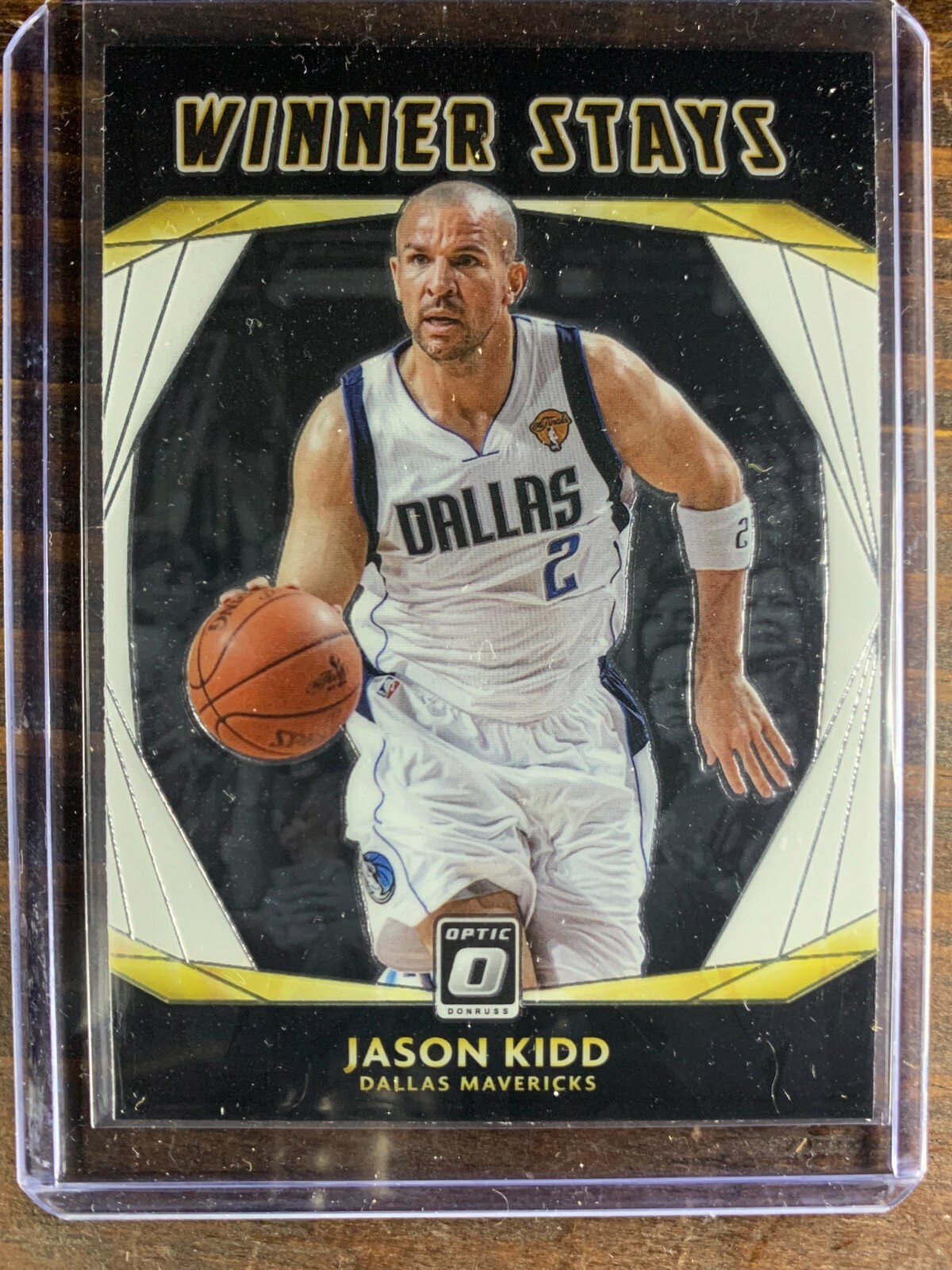 SALVINO　JASON KIDD 　NBA Jason Kidd Basketball Card #12 Panini Donruss Optic Dallas