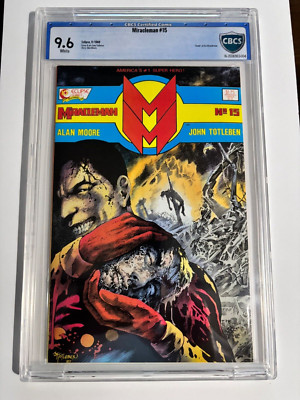 Miracleman #15 CGC 9.6 (1988) ''Death'' of Kid Miracleman Eclipse