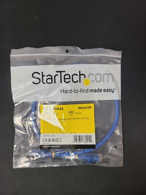 2ft CAT6 Ethernet Cable - Blue CAT 6 Gigabit Ethernet Wire -650MHz 100W PoE R...