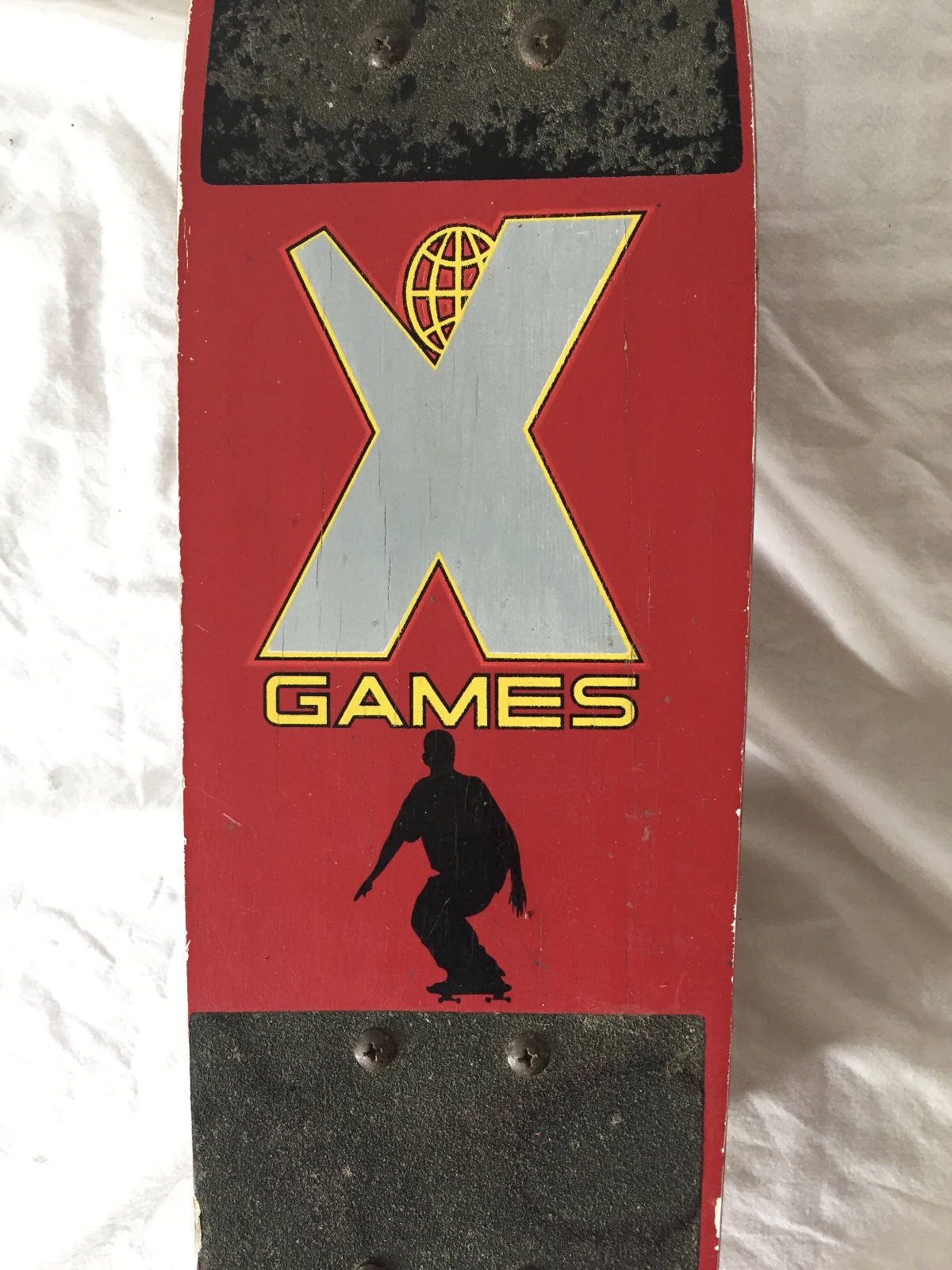 Vintage X GAMES SKATEBOARD STATIC California Red 24