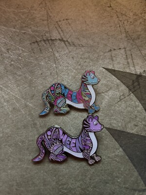 Danny Steinman x WEEN Weasel Pin 2-Set