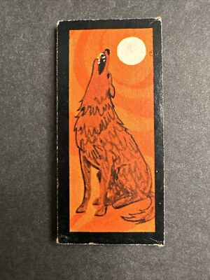 Dark Shadows 1968 Replacement Cardboard Marker Pawn Orange Howling Wolf Warewolf