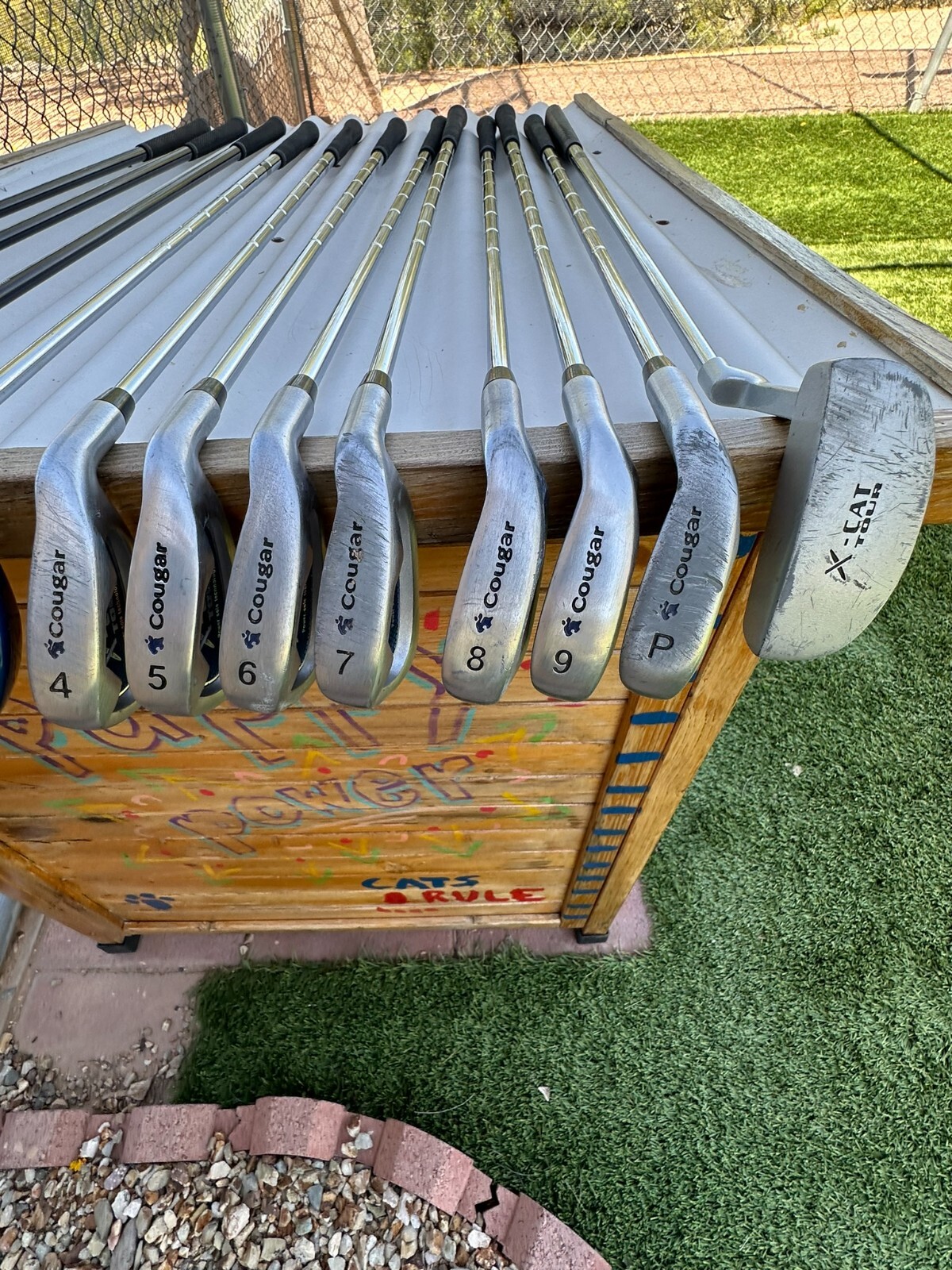 COUGAR X-CAT TOUR 12 PIECE COMPLETE GOLF CLUB