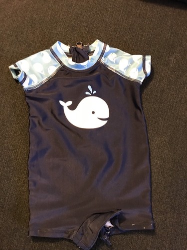 0-3mo Baby Boy Swimsuit and Cover