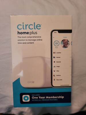 Circle  Home Plus Wireless Parental Control Internet/Mobile Device New Sealed