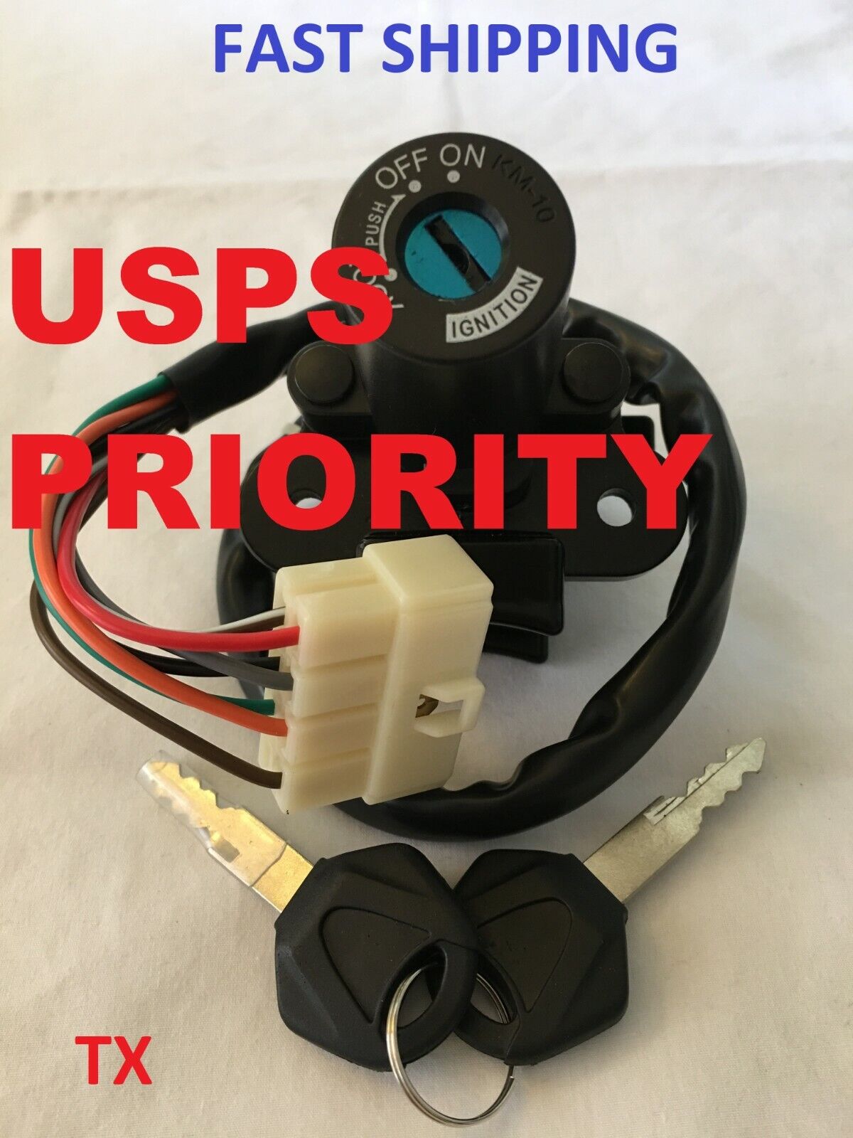 Ignition Switch & Resistor For (2008-2017) Kawasaki Ninja Ignition Switch & Resistor For (2008-2017) Kawasaki Ninja
