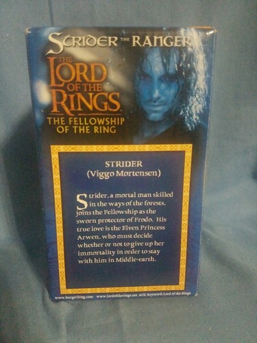 NIB Lord of The Rings Strider The Ranger -  Light Up Glass Goblet