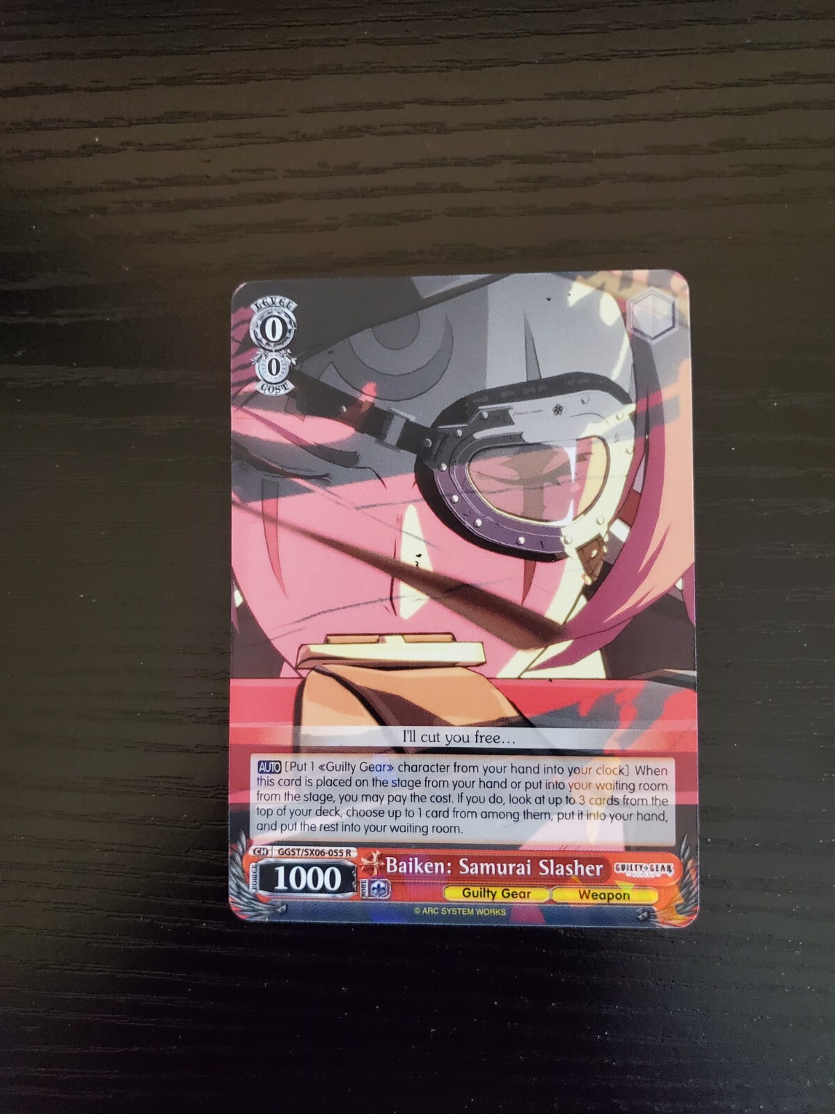 Weiss Schwarz CCG - Baiken: Samurai Slasher - GGST/SX06-055