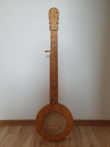 Original Carver Banjos Mountain Man Banjo 5 String Kokomo Indiana Handarbeit 