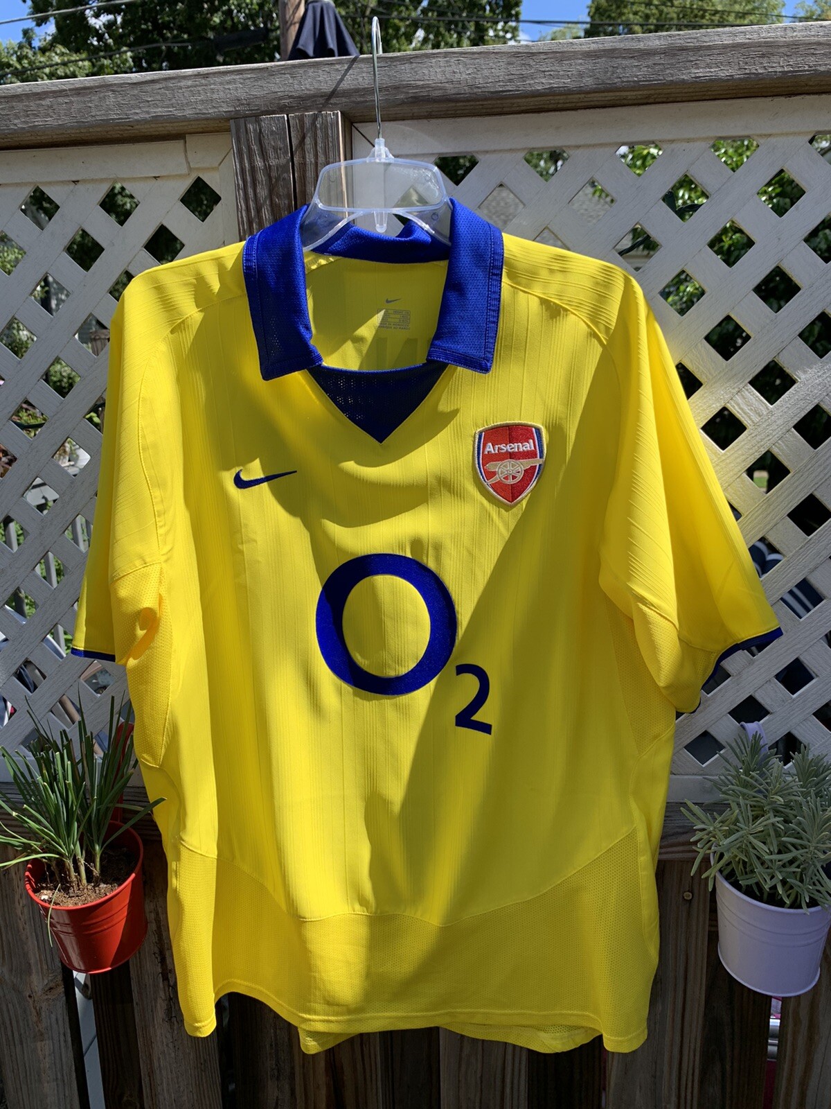 thierry henry yellow arsenal jersey