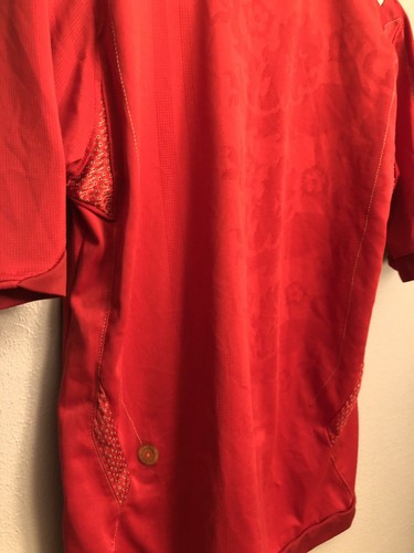 Umbro 2004 2006 England National Team Red Football Soccer Jersey 3 Lions YXL