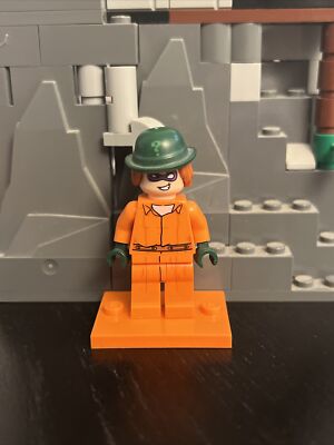 LEGO RIDDLER Prison Jumpsuit 70912 Arkham Asylam Batman Movie