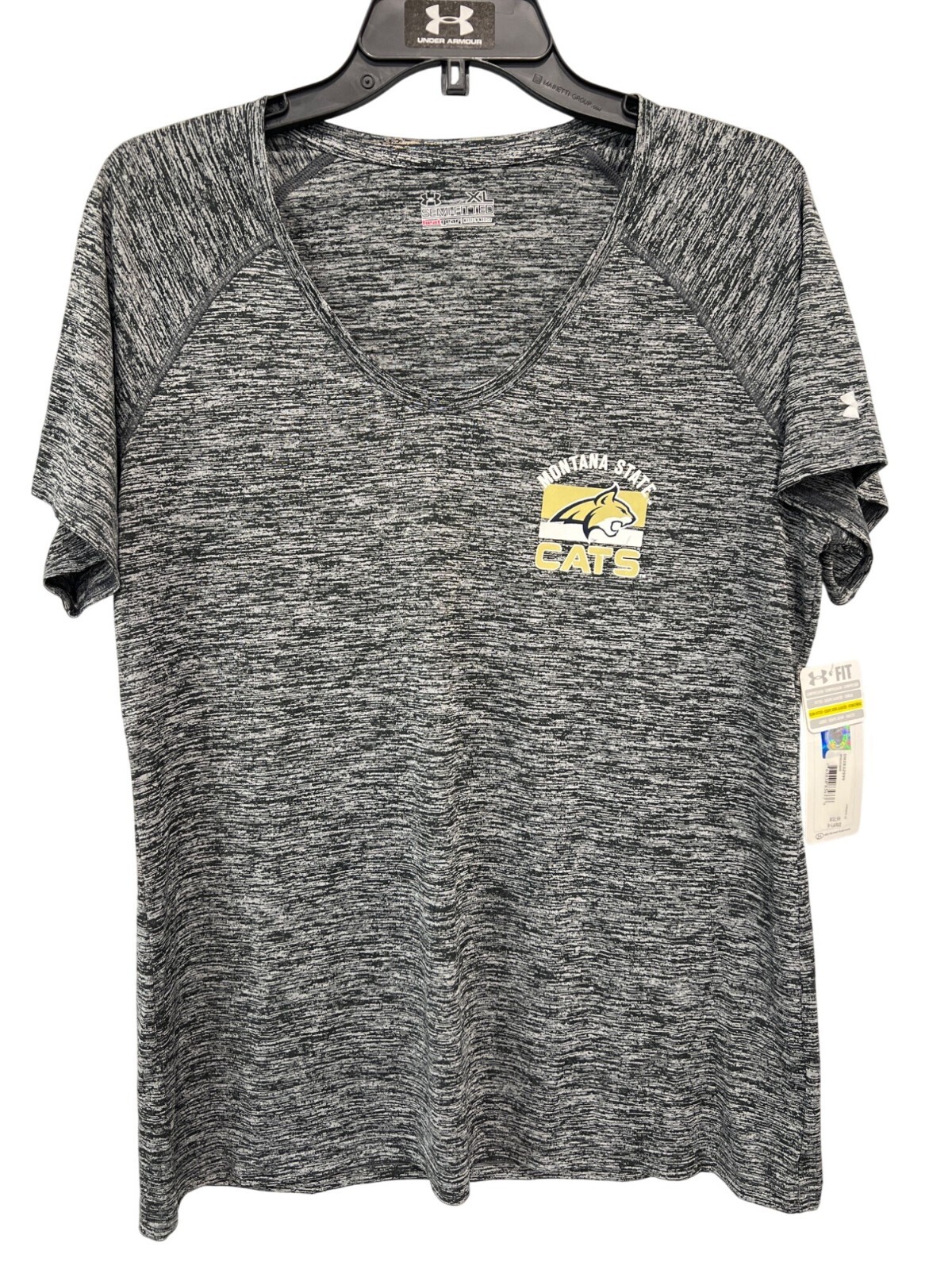Under Armour Montana State Bobcats Tシャツ Montana State Bobcats Under Armour Performance T-Shirt - Navy