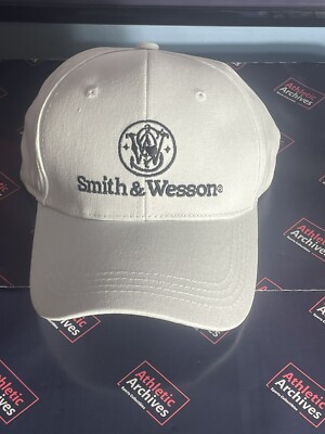 New White Smith & Wesson Adjustable Hat