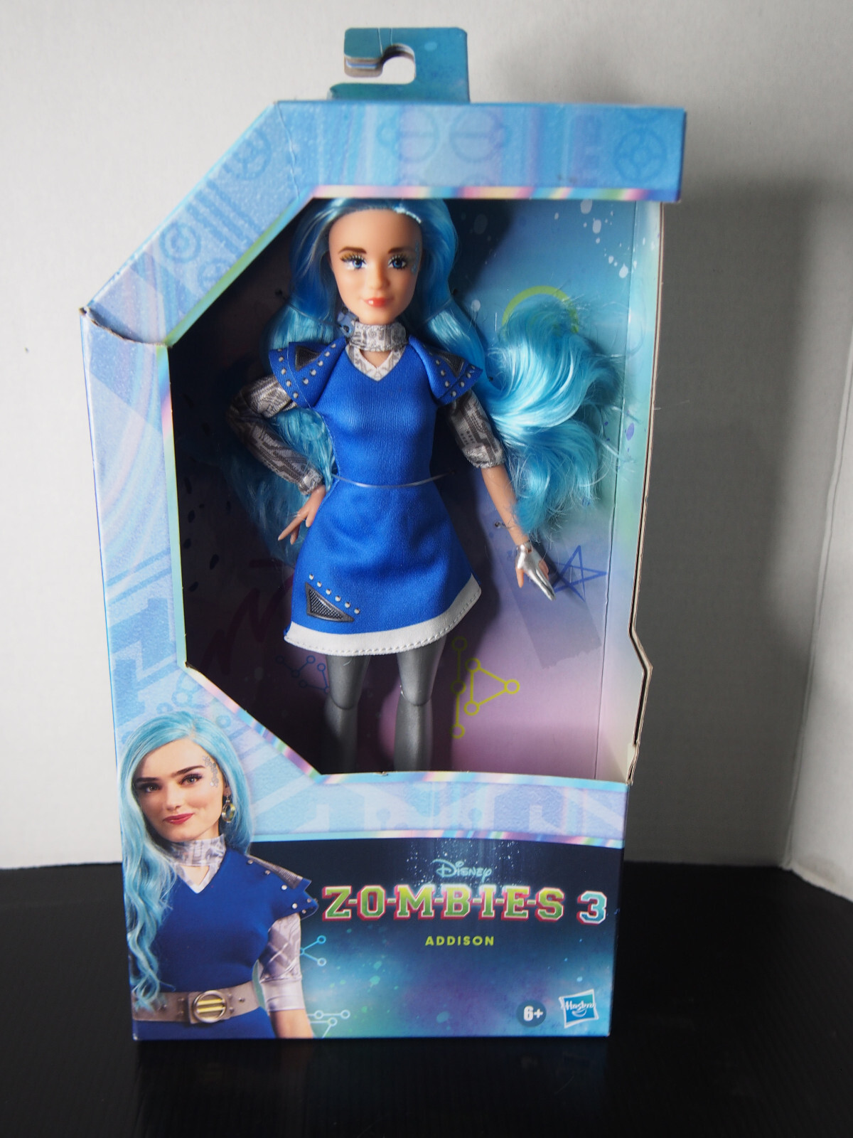 Disney Zombies 3 Addison Fashion Doll with Blue Hair