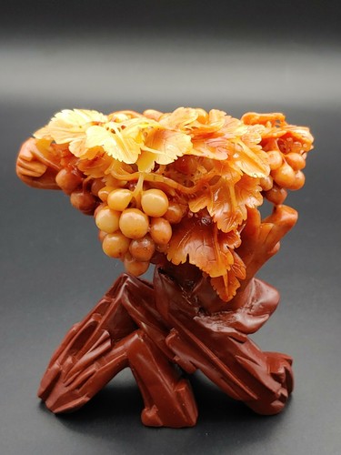 寿山　石彫刻　花瓶 1-2 Yahoo!オークション -「寿山石 花瓶」の落札相場・落札価格