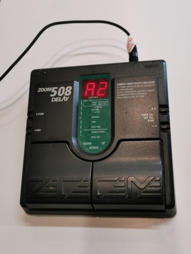 ZOOM　508　DELAY Zoom 508 delay pedal - Pedal Profile Video - YouTube