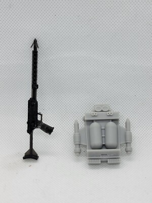 3d Printed TORPEDO SPEARGUN & BACKPACK 1:12  6'' GI Joe Classified/Marvel Legend