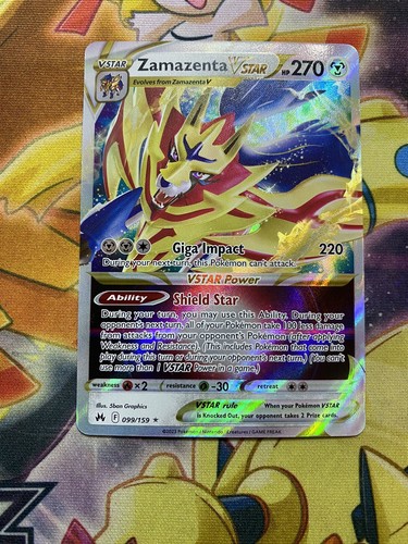 【海外ポケカ激レア】crown zenith shyny zamazenta Pokemon Crown Zenith Shiny Zamazenta Premium Figure