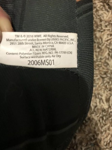 WWE the Rock Large Wrestling Buddy Plush 26”