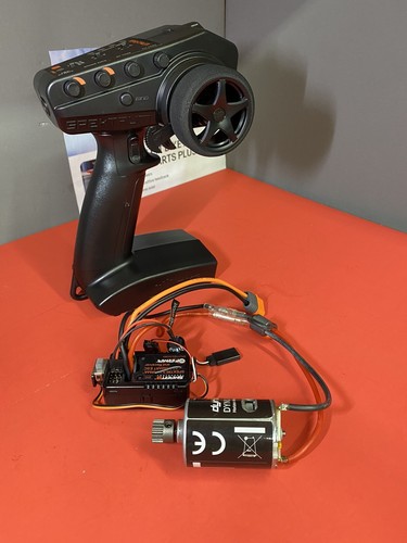 axial scx10 iii Spektrum 送信機ESC モーターセット Axial SCX10 DX3 Spektrum Radio 40A Smart ESC Receiver 35T