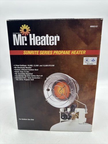 Mh15t Mr Heater 10000 - 15000 Btu Propane Heater (f242100)  Mh15t