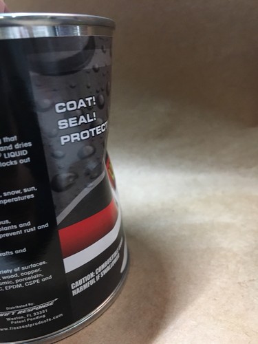 Flex Seal Liquid - Liquid Rubber Sealant Coating - Large 16oz (White)