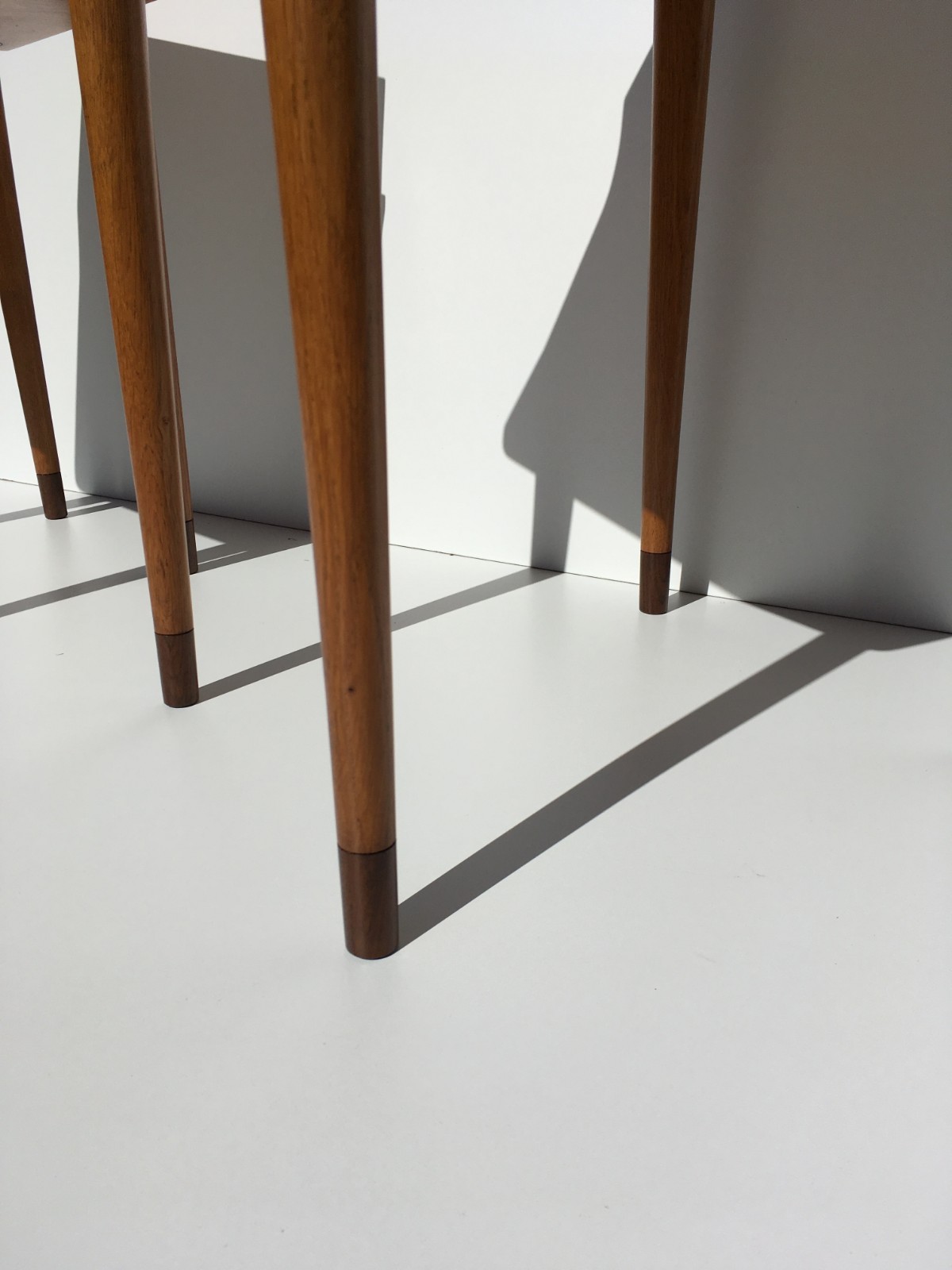 SALE! Danish Mid Century Modern Teak Nightstands Night Stand Side End Tables