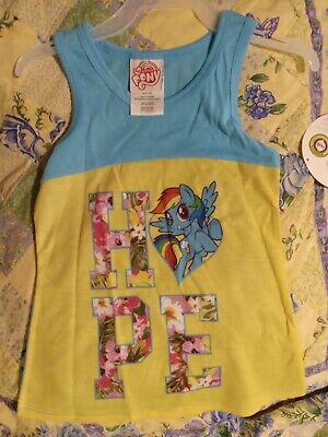 My Little Pony Rainbow Dash Girl Shirt Top M (7/8)