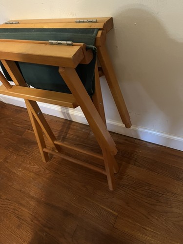 Ducks Unlimted Vintage Green Folding Directors Chair