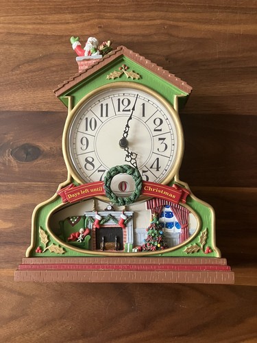 Avon 2007 Musical Days Left Christmas Countdown Clock Advent Santa Carols READ