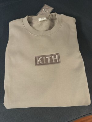 Kith Classic Logo Nelson Crewneck - Molecule Size Large IN HAND
