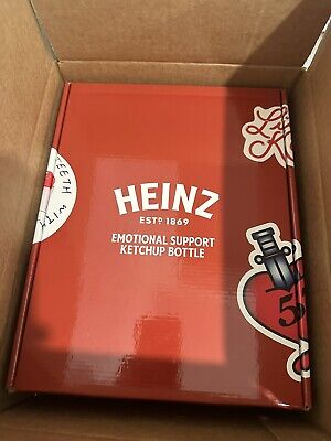 HEINZ Emotional Support Ketchup Bottle - NEW IN HAND SHIPS NOW