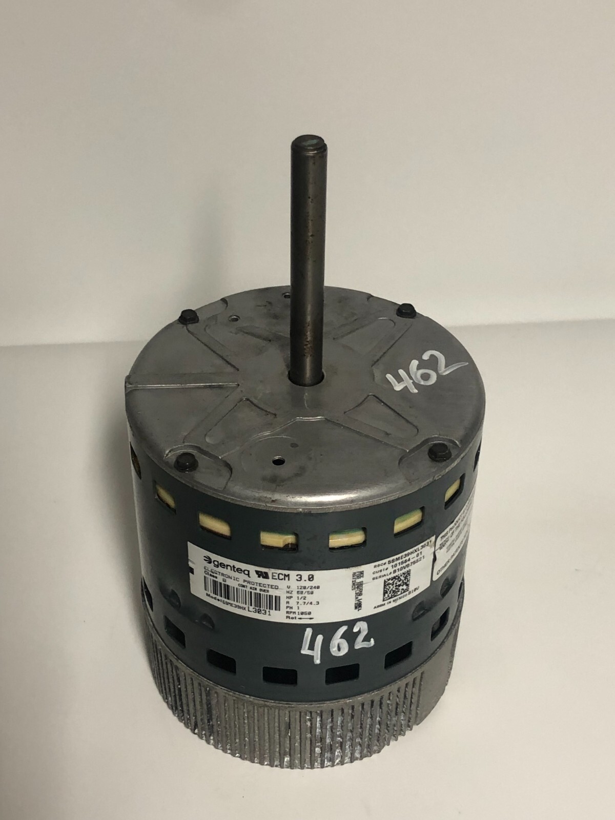 Genteq 5SME39HXL3031 Blower Motor ONLY 1/2HP 120/240V