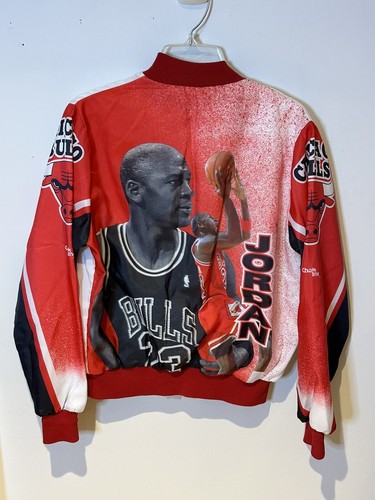 Chicago Bulls スタジャン Chalk Line Mサイズ 🔥🚨Vintage LRG Chalk Line Chicago Bulls Wool Varsity