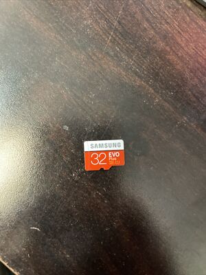 Samsung MicroSD EVO Plus 32GB Class 10 Micro SDHC Memory Card