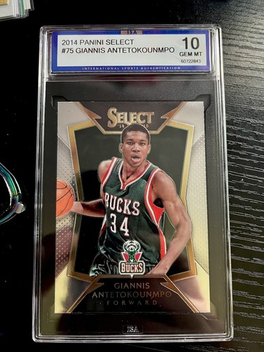 2014-15 Panini Select - Prizms Orange #75 Giannis