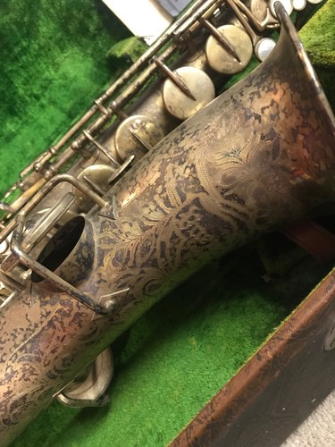 1914 BUESCHER Vintage Saxophone With Case TRUETONE Serial #97994