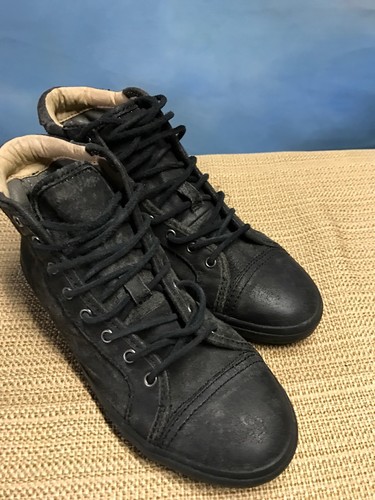Frye Cognac Womens Kira High Top Sneaker Size 5.5M