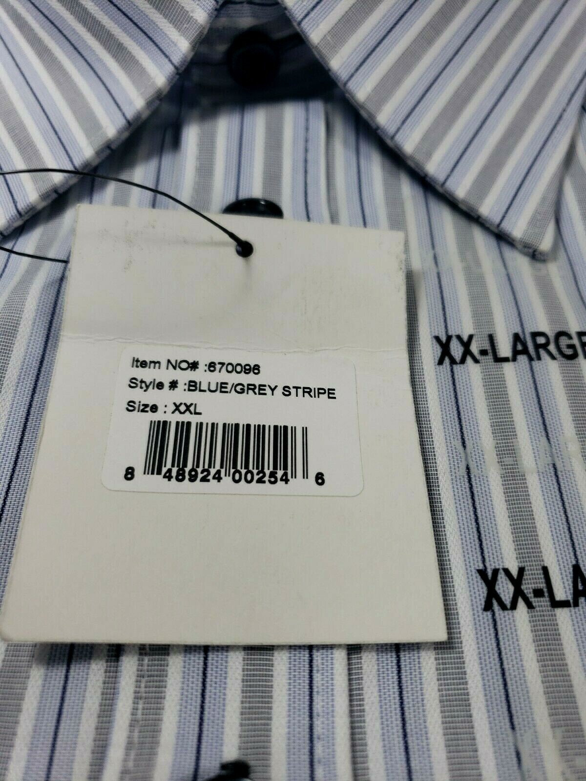 Striped Dress Shirt Sz. XXL-Slim Fit 