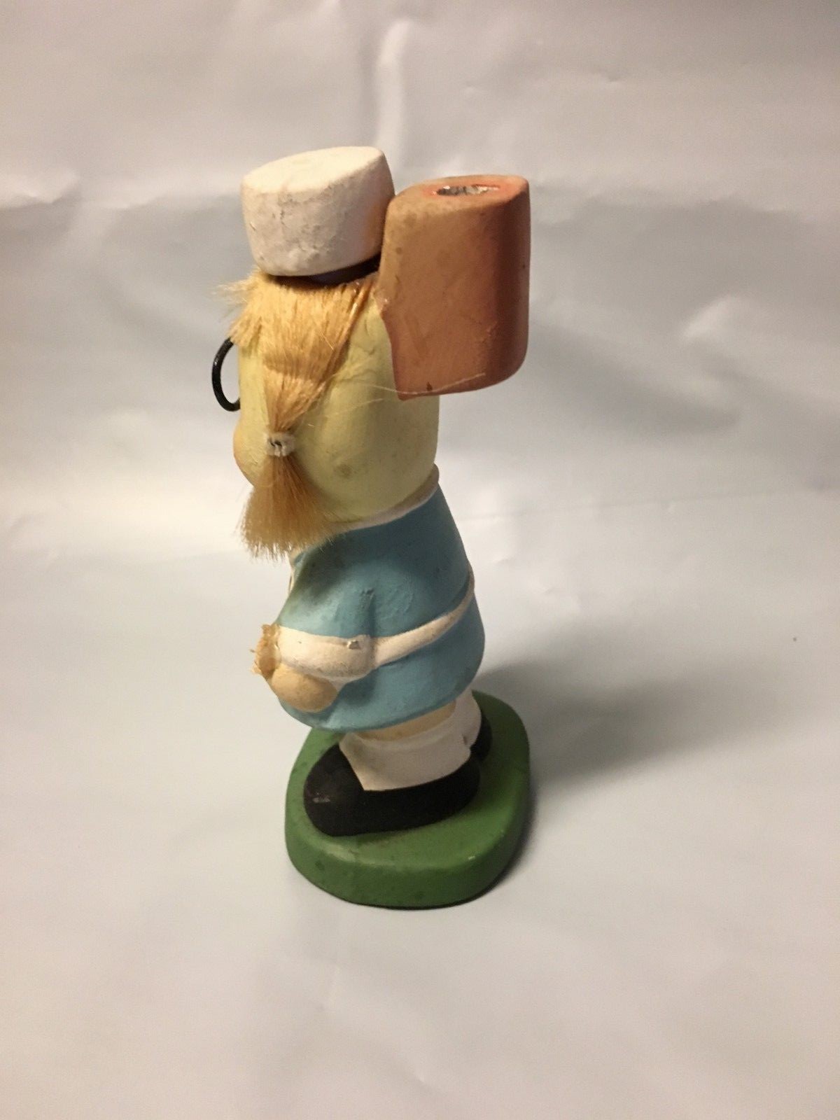 Vintage 1960's Enesco Ceramic Nurse Pencil Holder Figurine Made In Japan