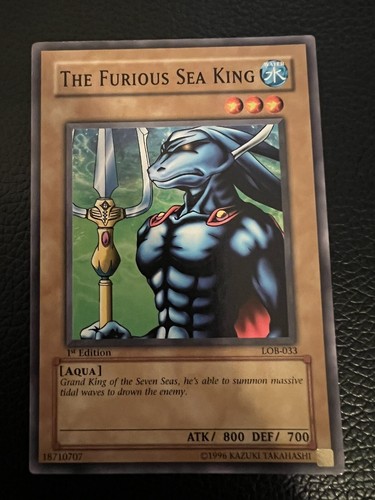 Yu-Gi-Oh! TCG The Furious Sea King Legend of Blue Eyes White