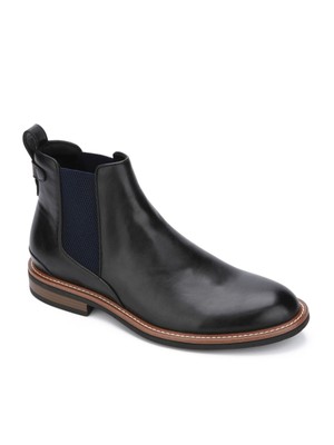 

REACTION KENNETH COLE Мужские черные амортизирующие ботинки Goring Klay с круглым носком, Черный, RMF0033AM